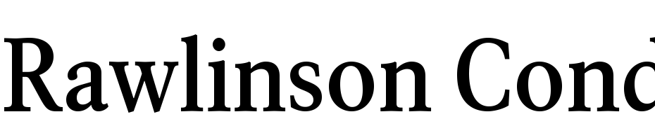 Rawlinson Cond Md Medium Font Download Free
